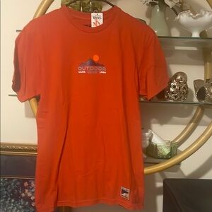 Vans Men's Red Outdoor Club T-Shirt 000641
